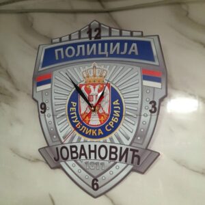 Veliki zidni sat policija